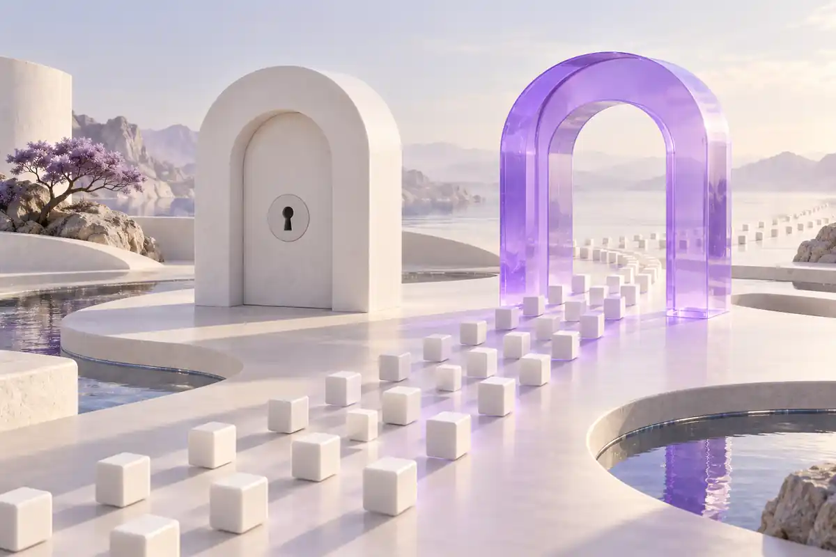Two architectural gateways illustrating different ways to access data